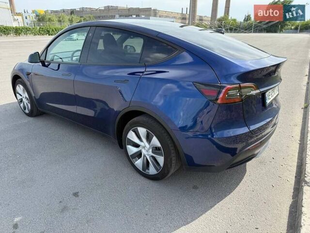 Синий Тесла Model Y, объемом двигателя 0 л и пробегом 40 тыс. км за 26999 $, фото 11 на Automoto.ua