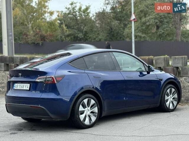Синий Тесла Model Y, объемом двигателя 0 л и пробегом 35 тыс. км за 34999 $, фото 7 на Automoto.ua