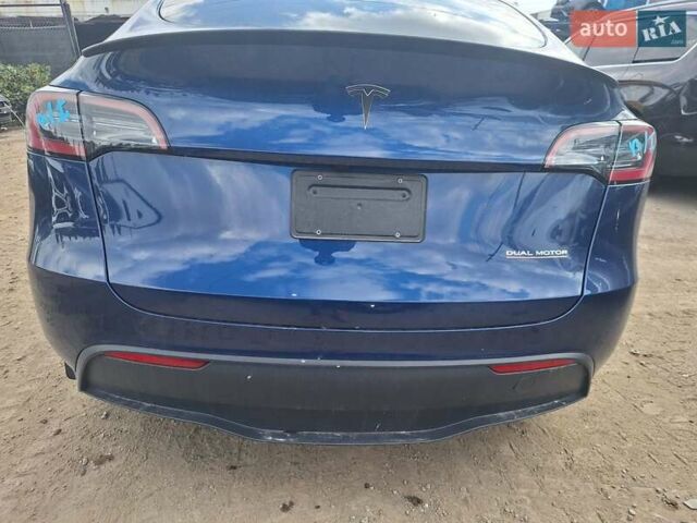 Синий Тесла Model Y, объемом двигателя 0 л и пробегом 37 тыс. км за 23000 $, фото 3 на Automoto.ua