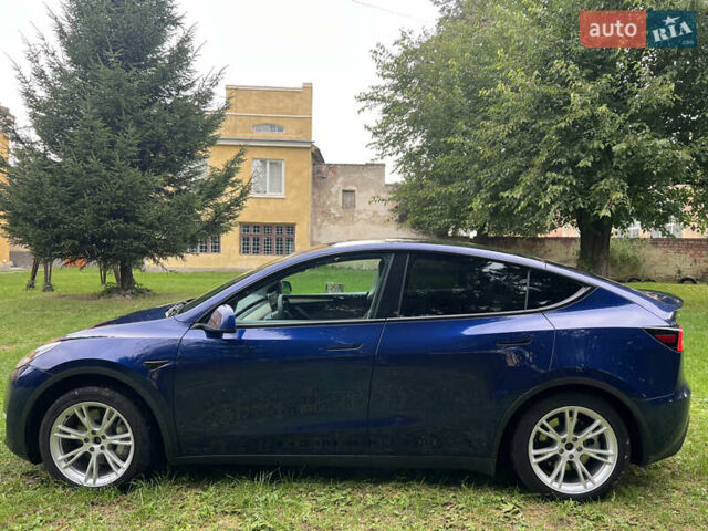Синий Тесла Model Y, объемом двигателя 0 л и пробегом 37 тыс. км за 27270 $, фото 18 на Automoto.ua