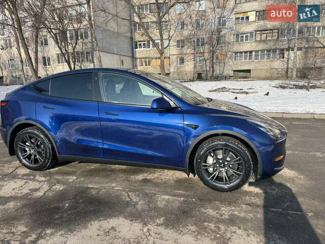 Синий Тесла Model Y, объемом двигателя 0 л и пробегом 21 тыс. км за 26500 $, фото 15 на Automoto.ua