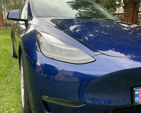 Синий Тесла Model Y, объемом двигателя 0 л и пробегом 37 тыс. км за 27270 $, фото 35 на Automoto.ua