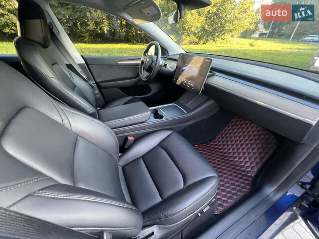 Синій Тесла Model Y, об'ємом двигуна 0 л та пробігом 40 тис. км за 38500 $, фото 16 на Automoto.ua