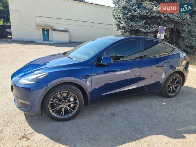Синий Тесла Model Y, объемом двигателя 0 л и пробегом 16 тыс. км за 29900 $, фото 1 на Automoto.ua
