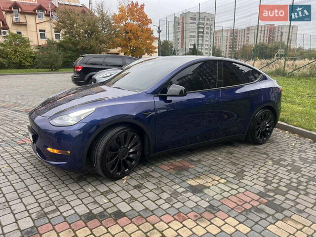 Синій Тесла Model Y, об'ємом двигуна 0 л та пробігом 40 тис. км за 38500 $, фото 13 на Automoto.ua
