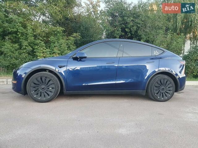Синий Тесла Model Y, объемом двигателя 0 л и пробегом 31 тыс. км за 28000 $, фото 4 на Automoto.ua