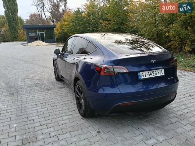 Синій Тесла Model Y, об'ємом двигуна 0 л та пробігом 57 тис. км за 27500 $, фото 4 на Automoto.ua