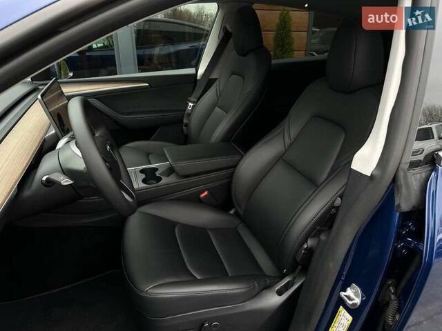 Синий Тесла Model Y, объемом двигателя 0 л и пробегом 10 тыс. км за 30494 $, фото 64 на Automoto.ua