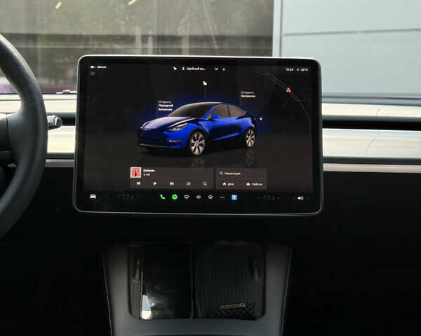 Синий Тесла Model Y, объемом двигателя 0 л и пробегом 12 тыс. км за 29000 $, фото 15 на Automoto.ua
