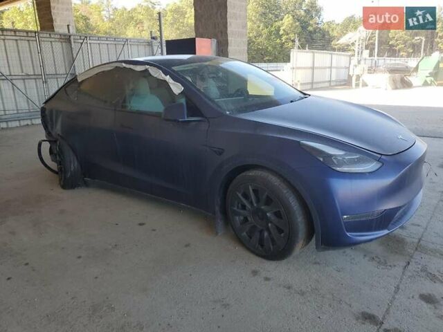 Синий Тесла Model Y, объемом двигателя 0 л и пробегом 23 тыс. км за 23000 $, фото 3 на Automoto.ua