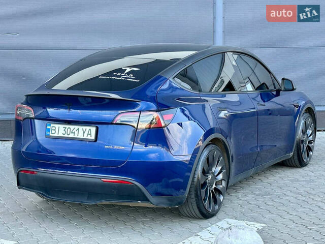 Синій Тесла Model Y, об'ємом двигуна 0 л та пробігом 16 тис. км за 32900 $, фото 12 на Automoto.ua