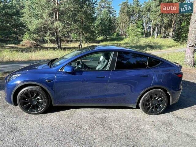 Синий Тесла Model Y, объемом двигателя 0 л и пробегом 30 тыс. км за 29000 $, фото 5 на Automoto.ua