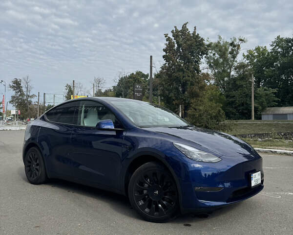 Синий Тесла Model Y, объемом двигателя 0 л и пробегом 10 тыс. км за 25000 $, фото 1 на Automoto.ua