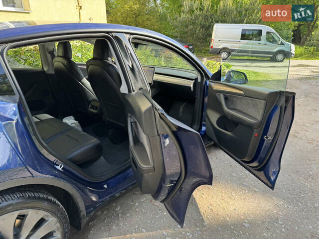Синій Тесла Model Y, об'ємом двигуна 0 л та пробігом 57 тис. км за 31900 $, фото 5 на Automoto.ua