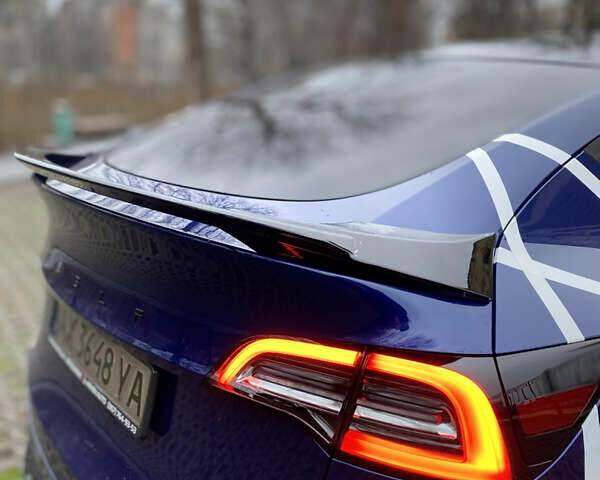 Синий Тесла Model Y, объемом двигателя 0 л и пробегом 42 тыс. км за 26900 $, фото 19 на Automoto.ua
