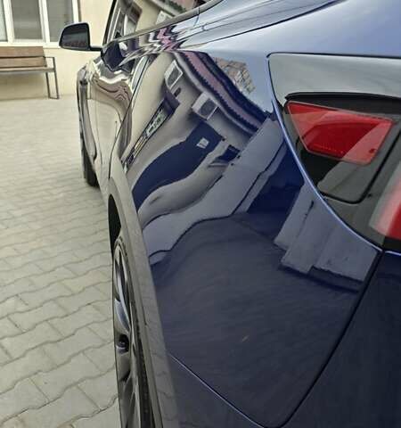 Синий Тесла Model Y, объемом двигателя 0 л и пробегом 9 тыс. км за 35000 $, фото 6 на Automoto.ua
