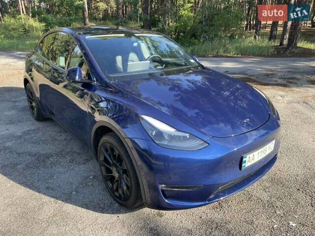 Синий Тесла Model Y, объемом двигателя 0 л и пробегом 30 тыс. км за 29000 $, фото 9 на Automoto.ua