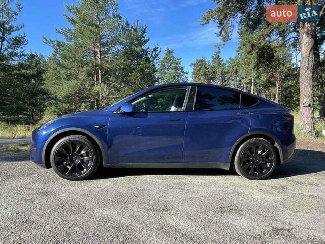 Синий Тесла Model Y, объемом двигателя 0 л и пробегом 30 тыс. км за 29000 $, фото 4 на Automoto.ua
