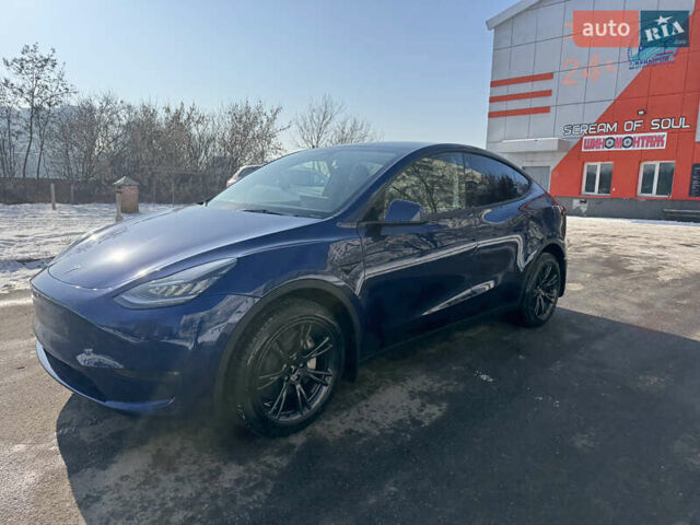 Синий Тесла Model Y, объемом двигателя 0 л и пробегом 21 тыс. км за 26500 $, фото 6 на Automoto.ua