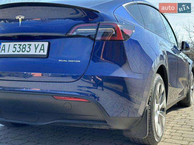 Синий Тесла Model Y, объемом двигателя 0 л и пробегом 27 тыс. км за 27777 $, фото 12 на Automoto.ua