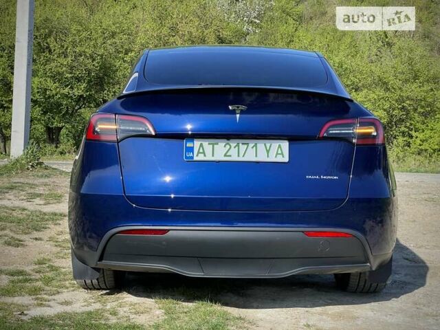 Синий Тесла Model Y, объемом двигателя 0 л и пробегом 13 тыс. км за 33000 $, фото 3 на Automoto.ua