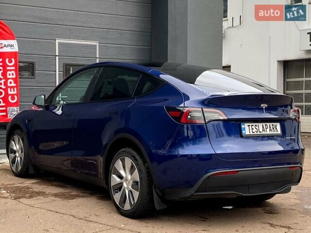 Синий Тесла Model Y, объемом двигателя 0 л и пробегом 35 тыс. км за 30999 $, фото 7 на Automoto.ua