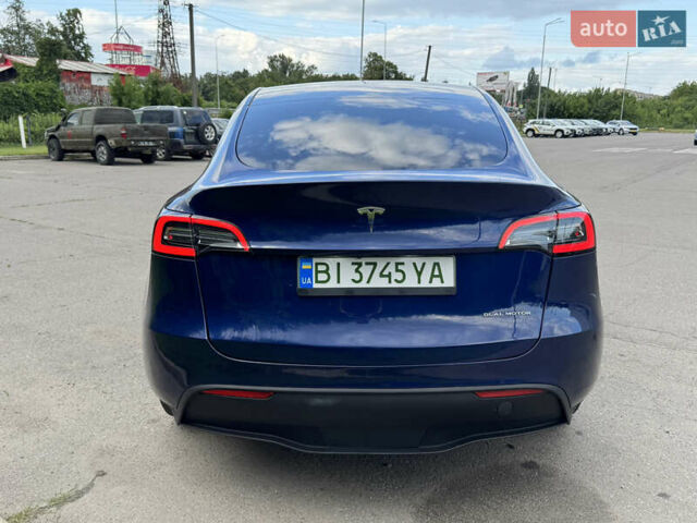 Синій Тесла Model Y, об'ємом двигуна 0 л та пробігом 38 тис. км за 25500 $, фото 6 на Automoto.ua
