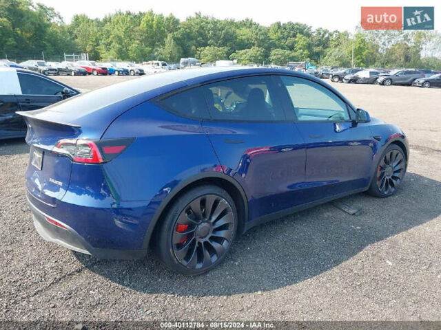 Синий Тесла Model Y, объемом двигателя 0 л и пробегом 17 тыс. км за 32500 $, фото 38 на Automoto.ua