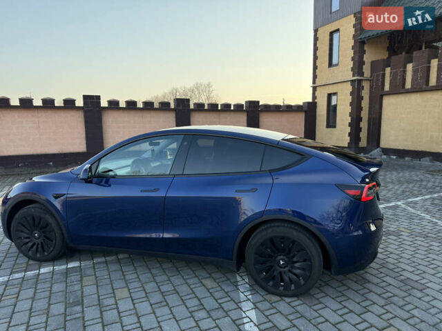 Синий Тесла Model Y, объемом двигателя 0 л и пробегом 27 тыс. км за 28100 $, фото 9 на Automoto.ua