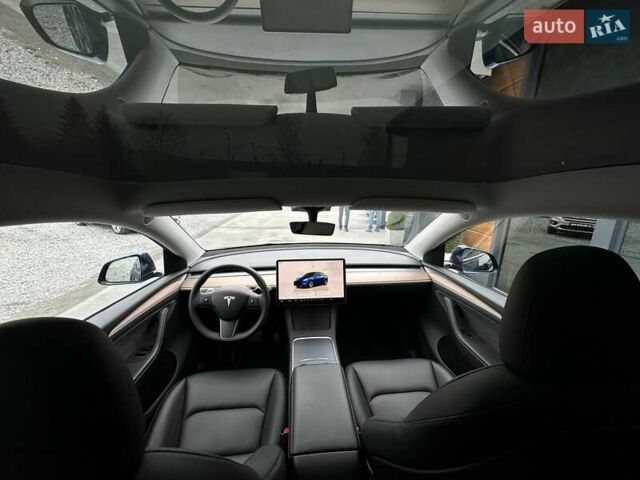 Синий Тесла Model Y, объемом двигателя 0 л и пробегом 10 тыс. км за 30494 $, фото 72 на Automoto.ua