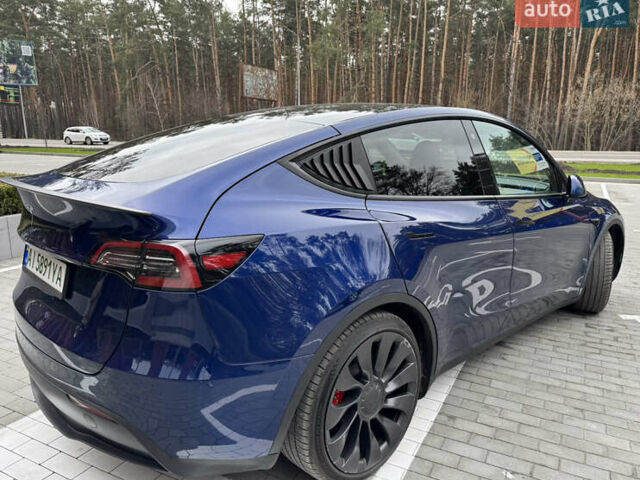 Синий Тесла Model Y, объемом двигателя 0 л и пробегом 18 тыс. км за 31200 $, фото 9 на Automoto.ua