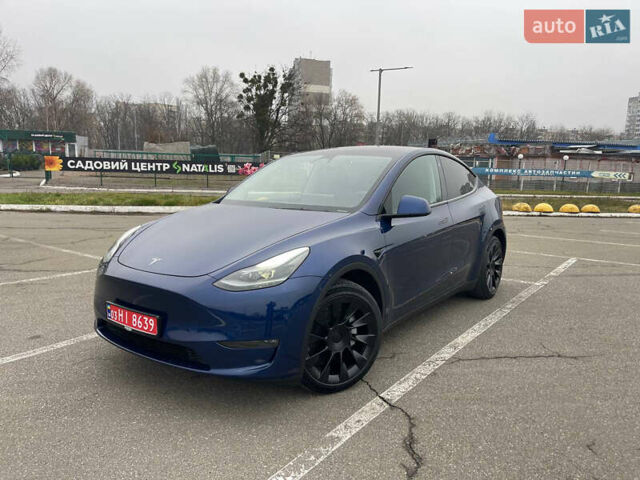Синій Тесла Model Y, об'ємом двигуна 0 л та пробігом 35 тис. км за 34500 $, фото 2 на Automoto.ua