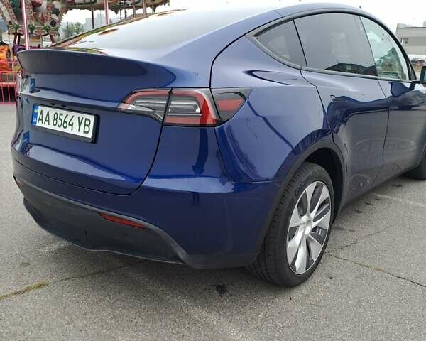 Синий Тесла Model Y, объемом двигателя 0 л и пробегом 34 тыс. км за 29150 $, фото 10 на Automoto.ua