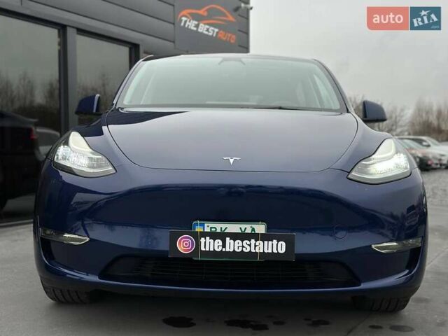 Синий Тесла Model Y, объемом двигателя 0 л и пробегом 10 тыс. км за 30494 $, фото 6 на Automoto.ua