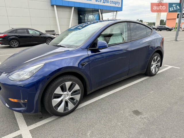 Синий Тесла Model Y, объемом двигателя 0 л и пробегом 16 тыс. км за 32500 $, фото 4 на Automoto.ua