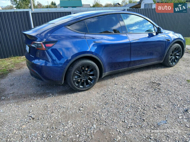 Синий Тесла Model Y, объемом двигателя 0 л и пробегом 25 тыс. км за 27300 $, фото 13 на Automoto.ua