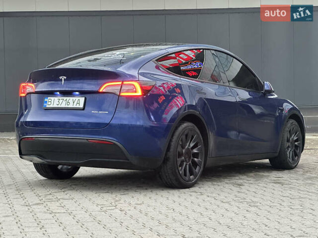 Синий Тесла Model Y, объемом двигателя 0 л и пробегом 36 тыс. км за 33000 $, фото 8 на Automoto.ua