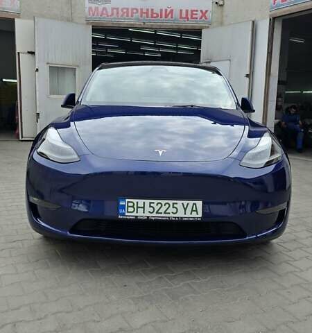 Синий Тесла Model Y, объемом двигателя 0 л и пробегом 9 тыс. км за 35000 $, фото 7 на Automoto.ua
