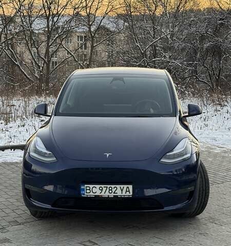 Синий Тесла Model Y, объемом двигателя 0 л и пробегом 15 тыс. км за 31500 $, фото 10 на Automoto.ua