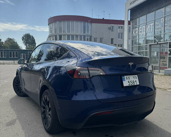 Синий Тесла Model Y, объемом двигателя 0 л и пробегом 10 тыс. км за 25000 $, фото 4 на Automoto.ua