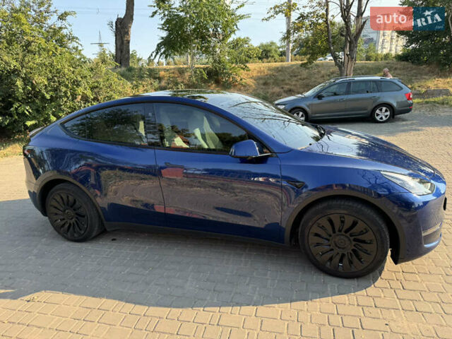 Синий Тесла Model Y, объемом двигателя 0 л и пробегом 9 тыс. км за 30000 $, фото 11 на Automoto.ua