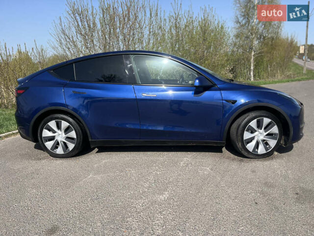 Синий Тесла Model Y, объемом двигателя 0 л и пробегом 28 тыс. км за 28819 $, фото 18 на Automoto.ua