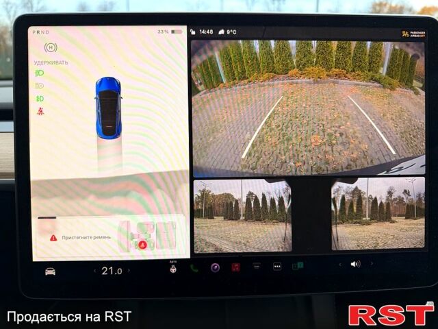 Синий Тесла Model Y, объемом двигателя 0 л и пробегом 46 тыс. км за 31900 $, фото 9 на Automoto.ua