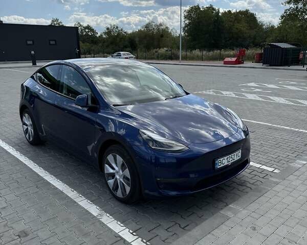 Синий Тесла Model Y, объемом двигателя 0 л и пробегом 13 тыс. км за 28500 $, фото 7 на Automoto.ua