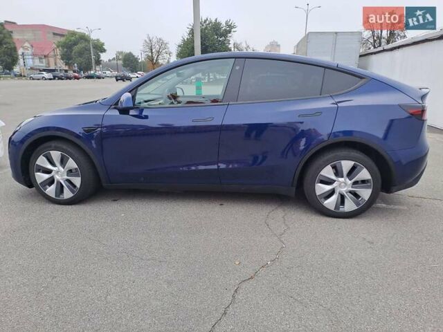 Синий Тесла Model Y, объемом двигателя 0 л и пробегом 34 тыс. км за 29150 $, фото 6 на Automoto.ua
