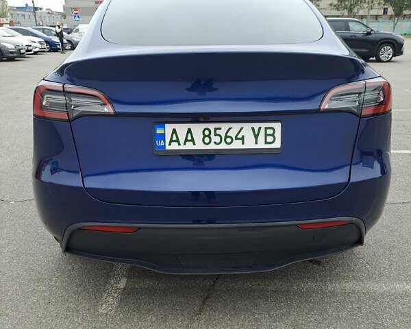 Синий Тесла Model Y, объемом двигателя 0 л и пробегом 34 тыс. км за 29150 $, фото 9 на Automoto.ua