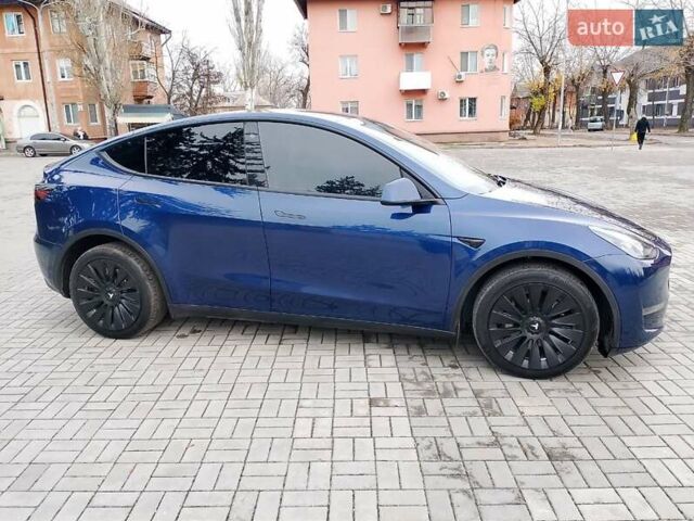 Синій Тесла Model Y, об'ємом двигуна 0 л та пробігом 54 тис. км за 30000 $, фото 3 на Automoto.ua