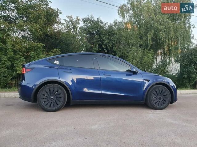 Синий Тесла Model Y, объемом двигателя 0 л и пробегом 31 тыс. км за 28000 $, фото 15 на Automoto.ua