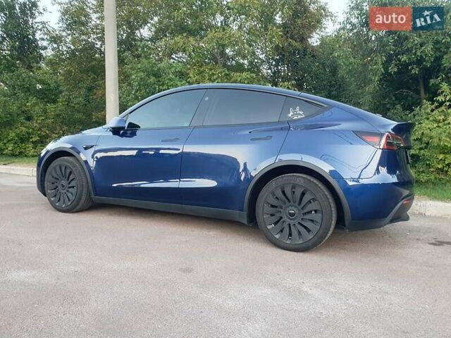 Синий Тесла Model Y, объемом двигателя 0 л и пробегом 31 тыс. км за 28000 $, фото 5 на Automoto.ua