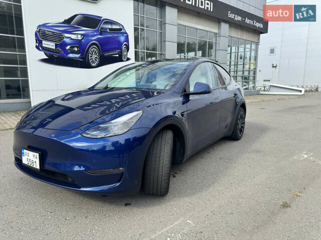 Синий Тесла Model Y, объемом двигателя 0 л и пробегом 10 тыс. км за 25000 $, фото 8 на Automoto.ua